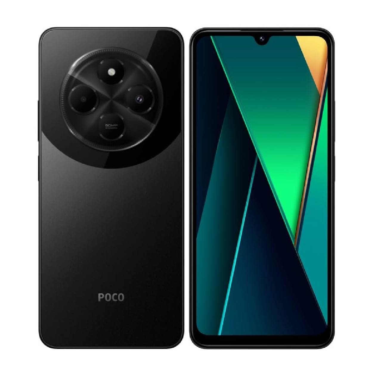 Xiaomi POCO c75 Mobile 8GB RAM+256GB Black 50MP AI Dual Camera + 13MP Front camera