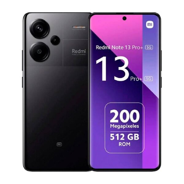 Xiaomi Redmi Note 13 Pro+ 5G, 12GB RAM+512GB ROM, (Midnight Black)