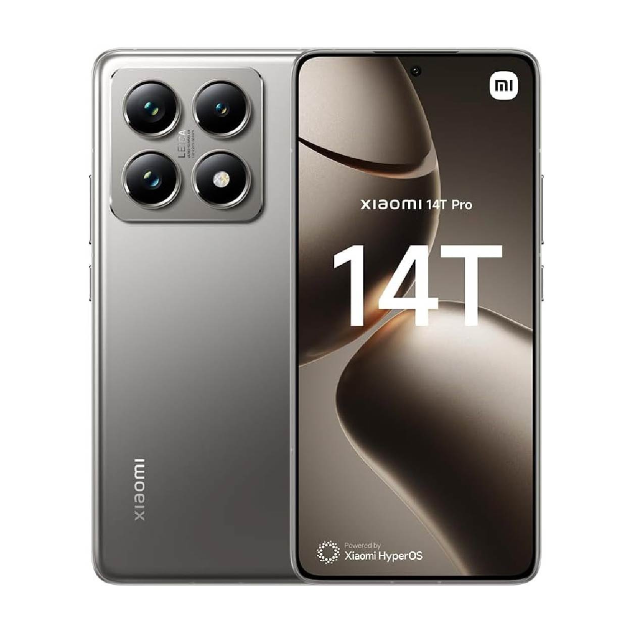 Xiaomi 14T Pro 5G Mobile 12GBRAM+512GB Titan Grey, 32MP Front camera