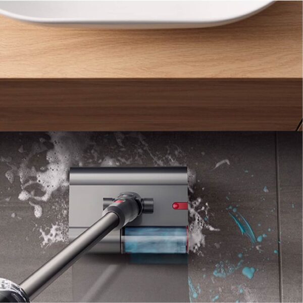Dyson V12S Detect Slim Submarine Wet And Dry HEPA Filter Vacuum Cleaner, 350ML, Yellow - Image 3