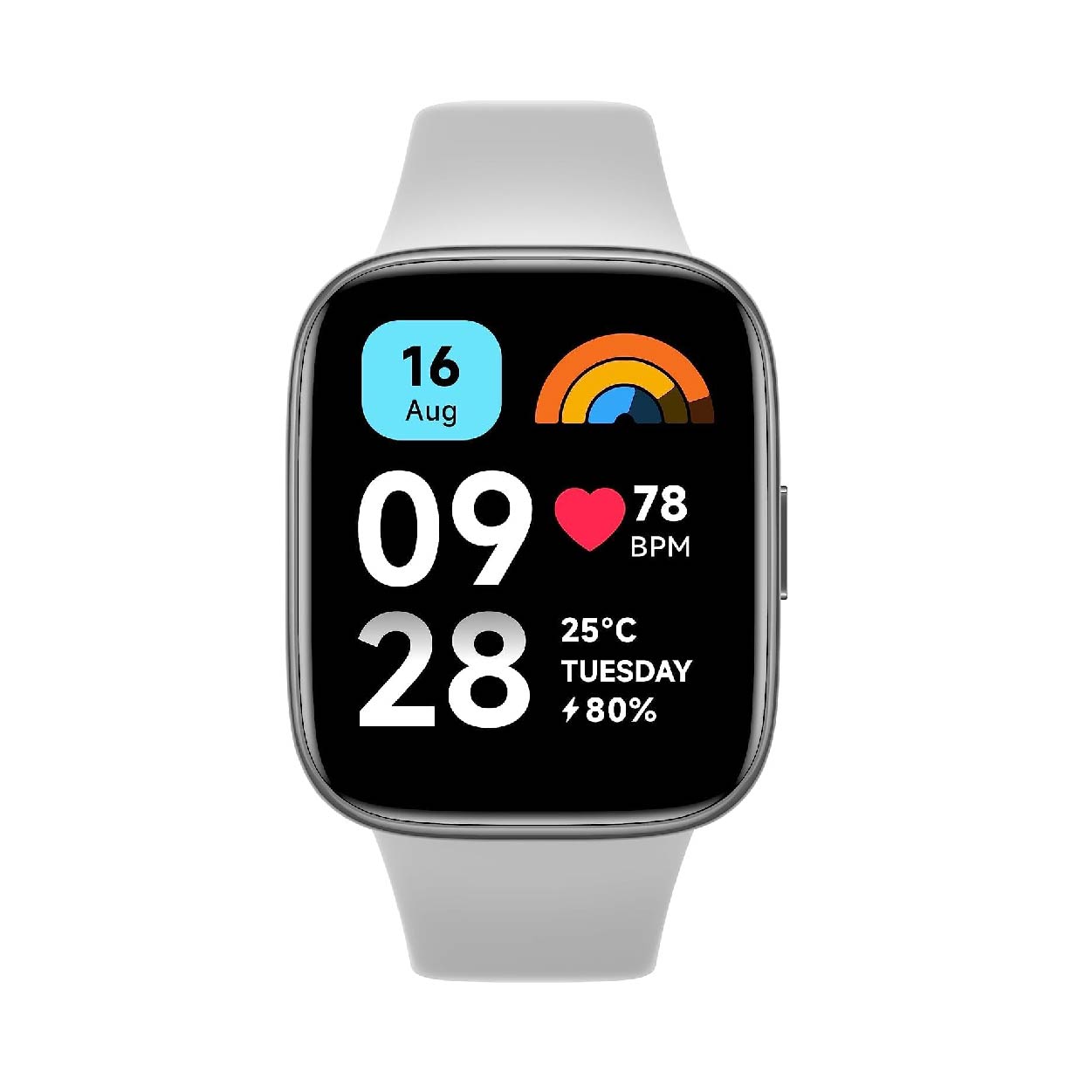 Xiaomi Redmi Smart Watch 3 Active Gray| 1.83 Inch Big LCD Display, 5ATM Water Resistant,